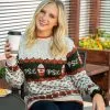 Pumpkin Spice Latte Ugly Sweater For Adults