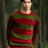 Striped Nightmare On Elm Street Freddy Sweater