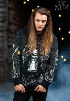 The Nun Ugly Sweater For Adults