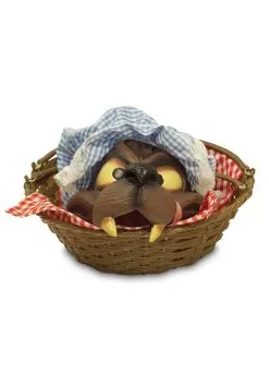 Wolf Head Basket Accessory