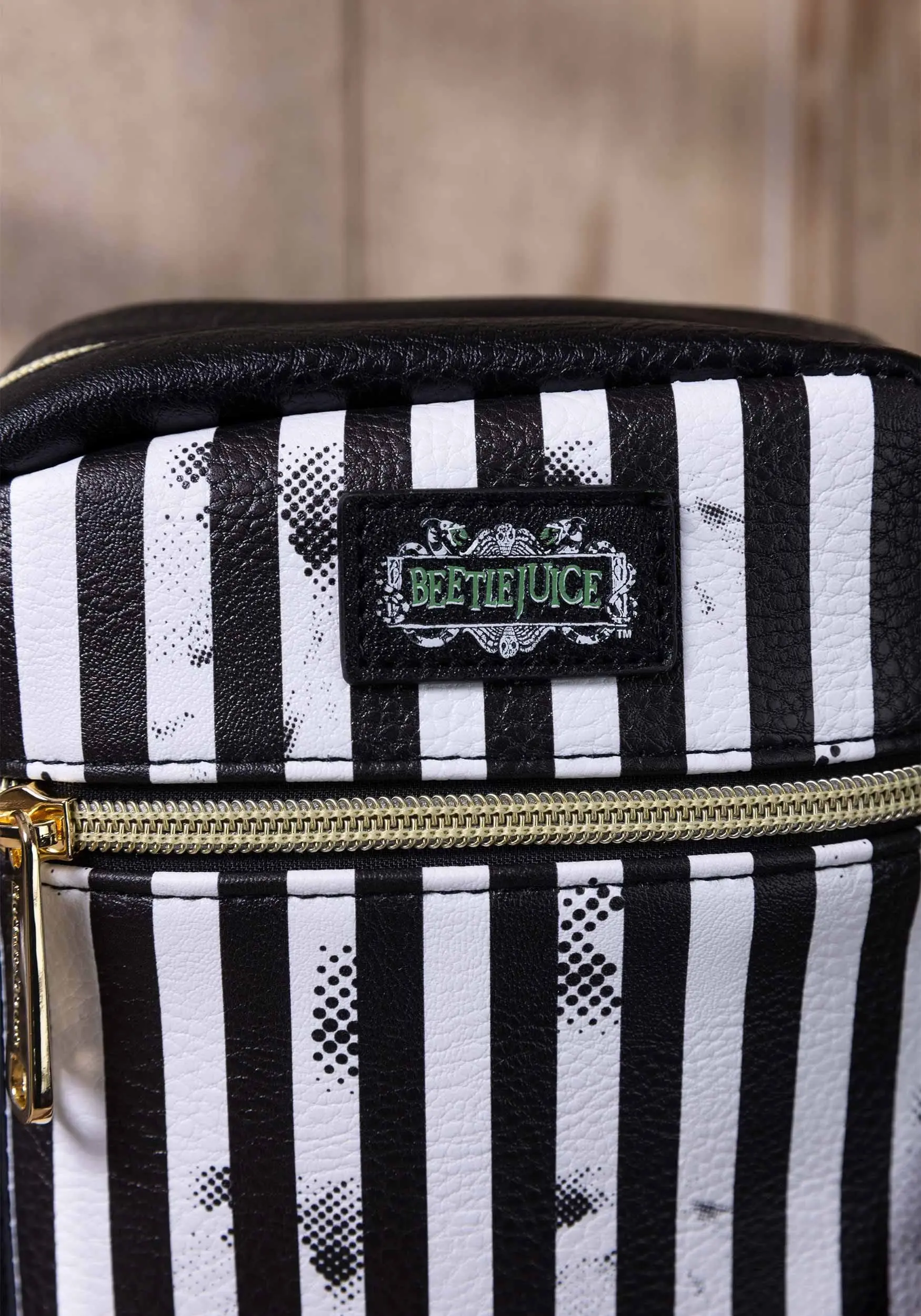 Beetlejuice Crossbody Zipper Bag - Image 4