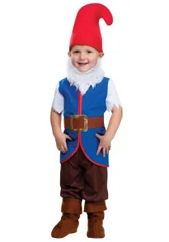 Bearded Gnome Toddler Costume For Boys