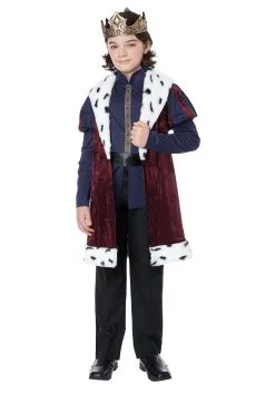 Noble Kindhearted King Boy's Costume