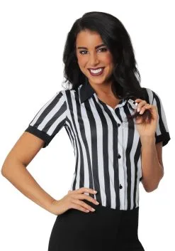 Women's Button Up Referee Shirt