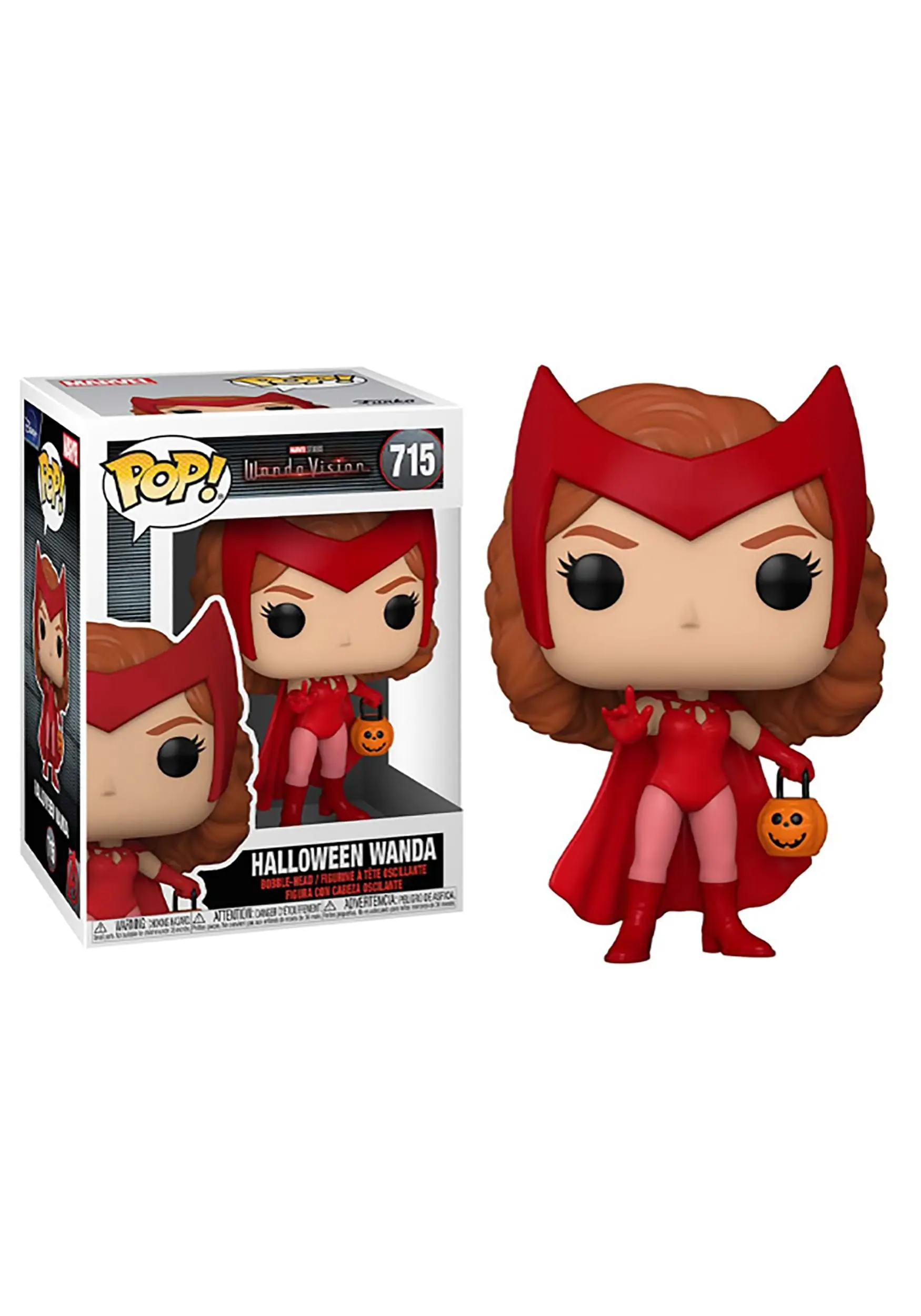 Funko POP!: Marvel- WandaVision- Halloween Wanda Vinyl Figure
