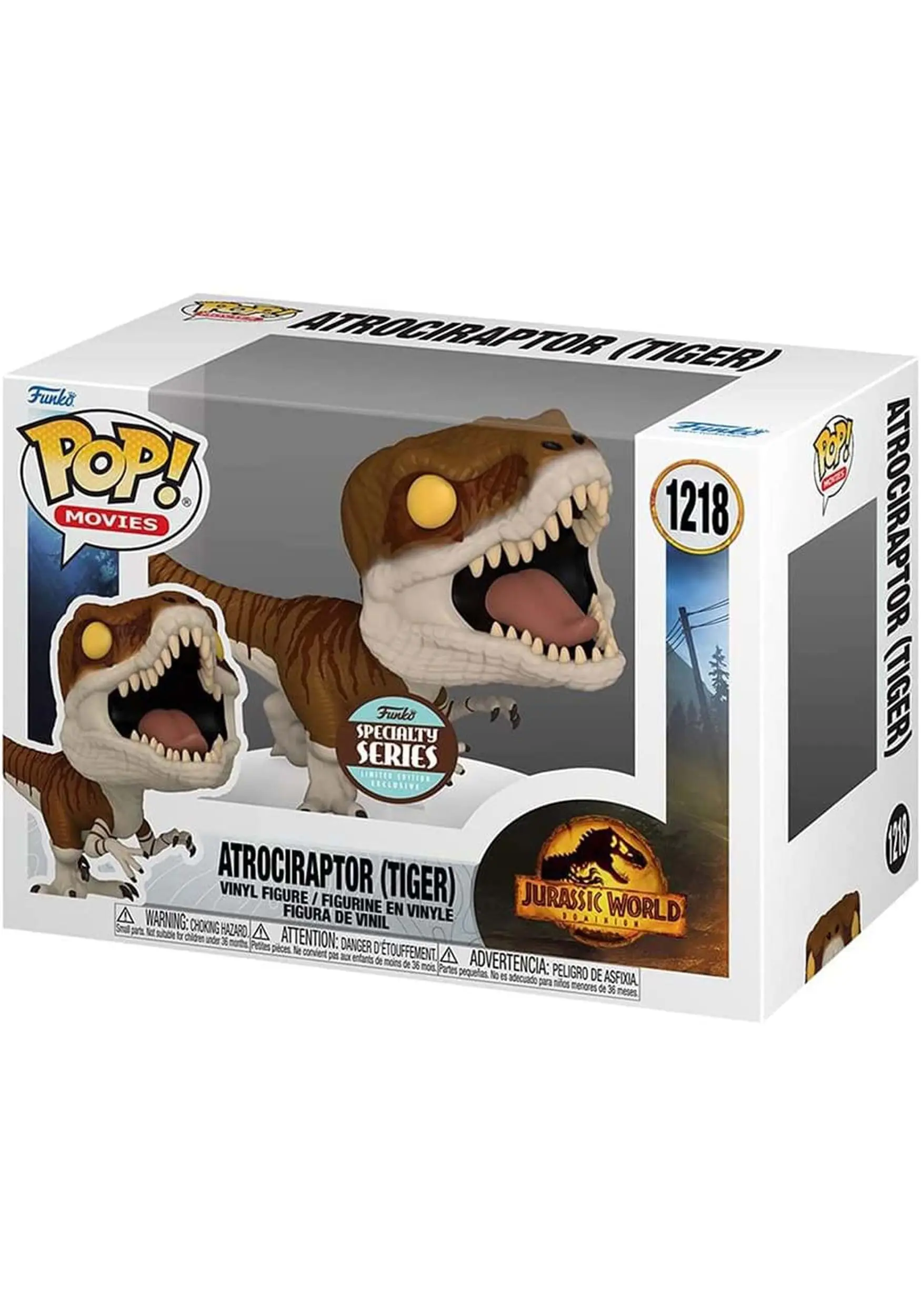 Funko POP! Movies: Jurassic World Dominion - Atrociraptor Panthera Vinyl Figure - Image 2