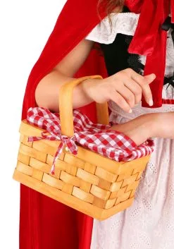 Gingham Basket Costume Handbag