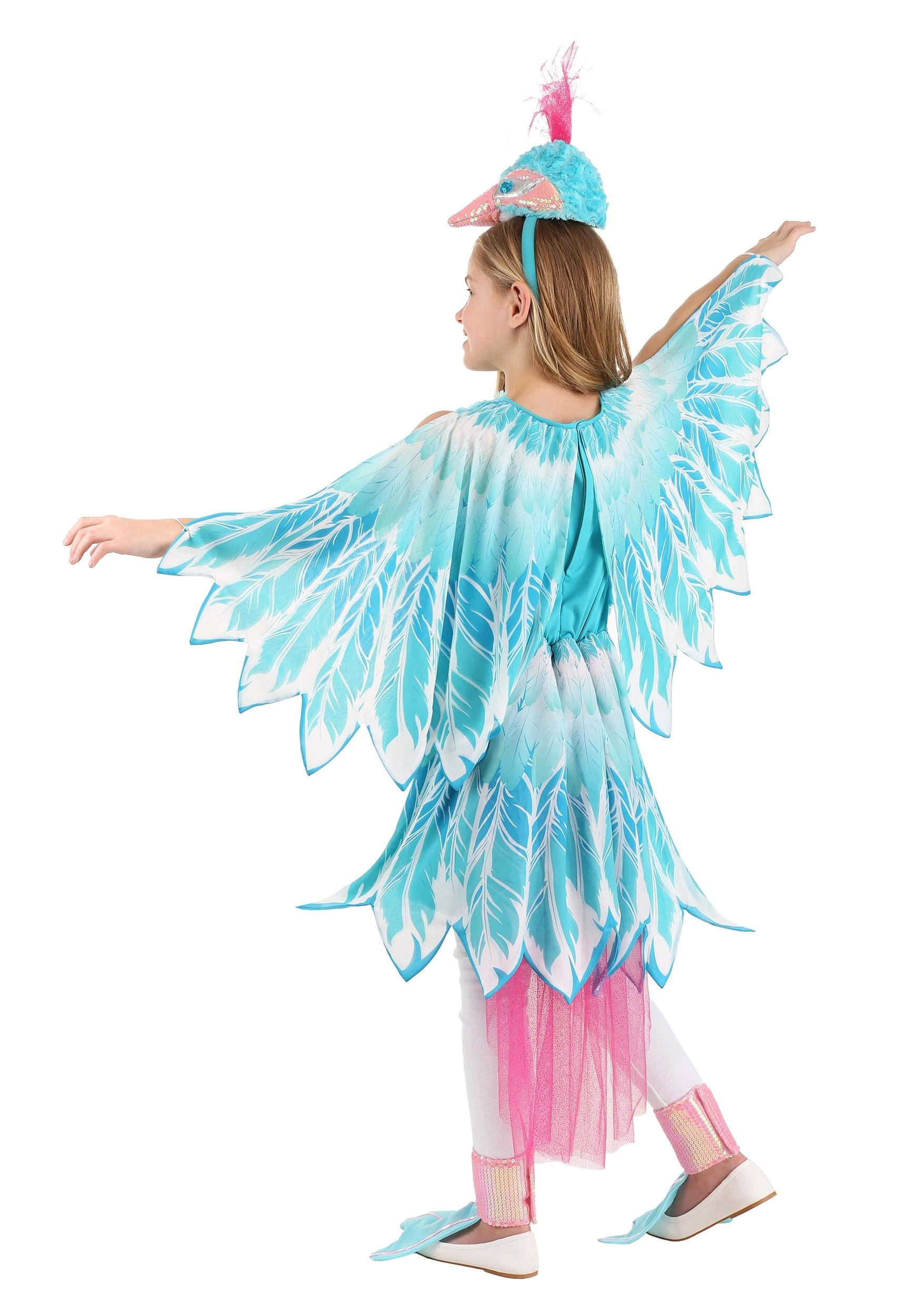 Zarya The Dazzling Bird Costume For Girls - Image 2