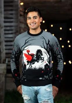 Adult Headless Horseman Ugly Halloween Sweater