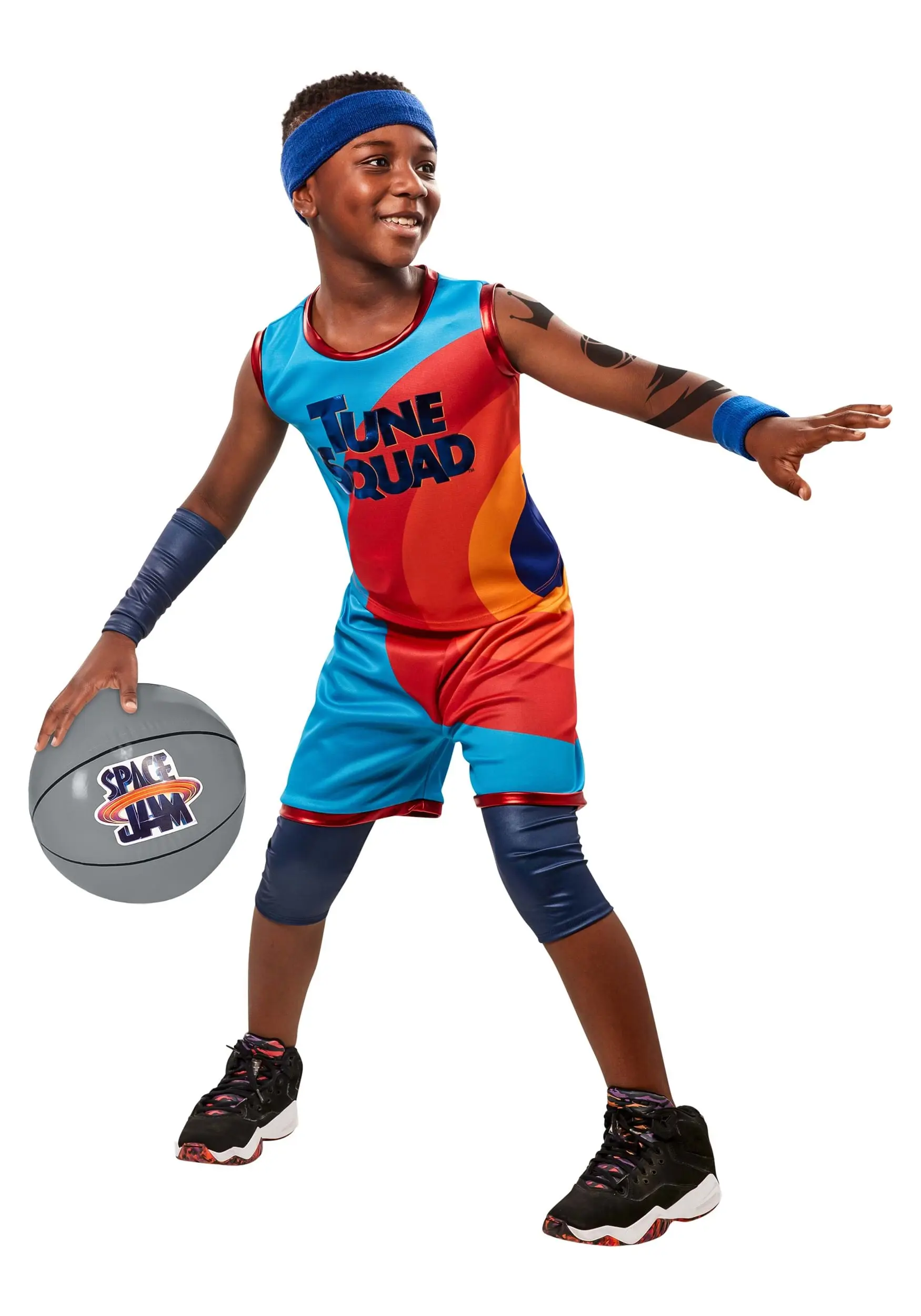 Space Jam 2 Lebron James Tune Squad Costume For Children - Image 3