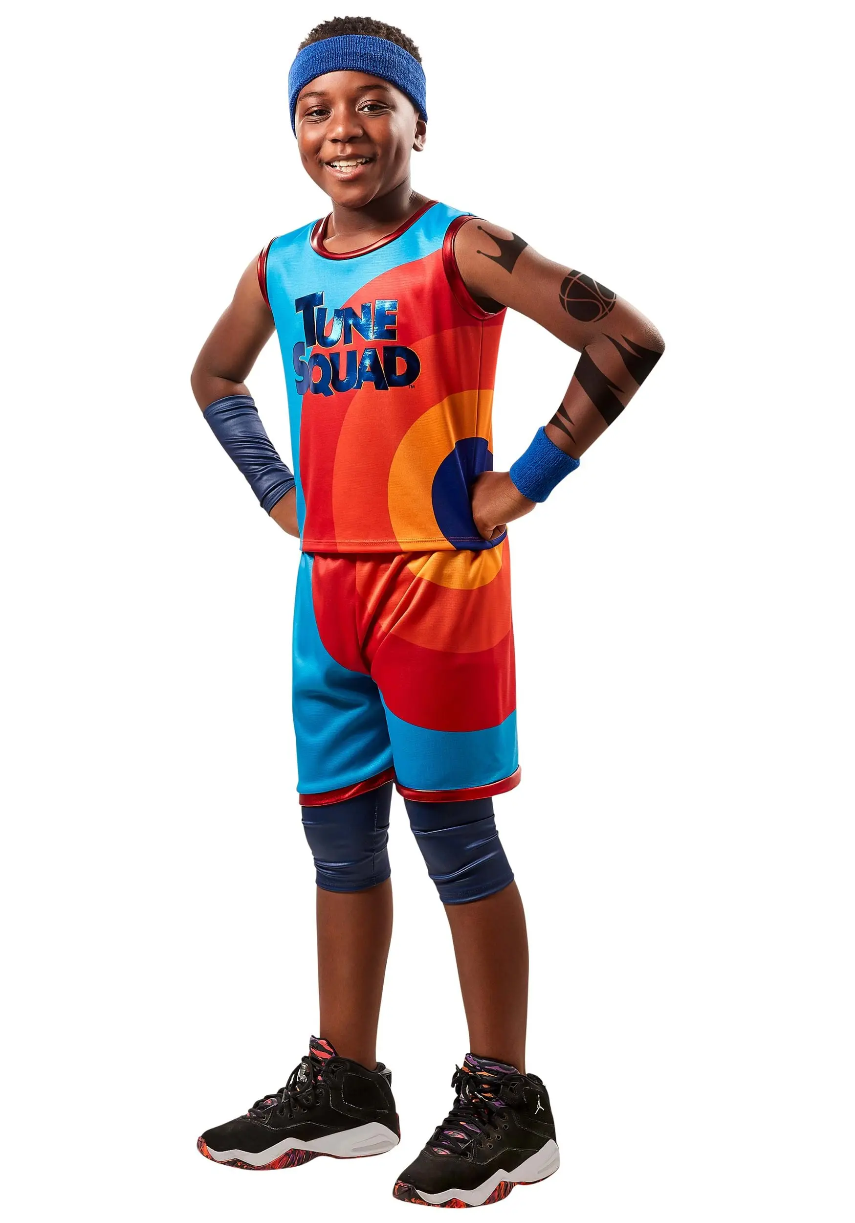 Space Jam 2 Lebron James Tune Squad Costume For Children - Image 4