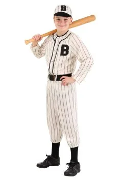 Vintage Baseball Costume For Kid's