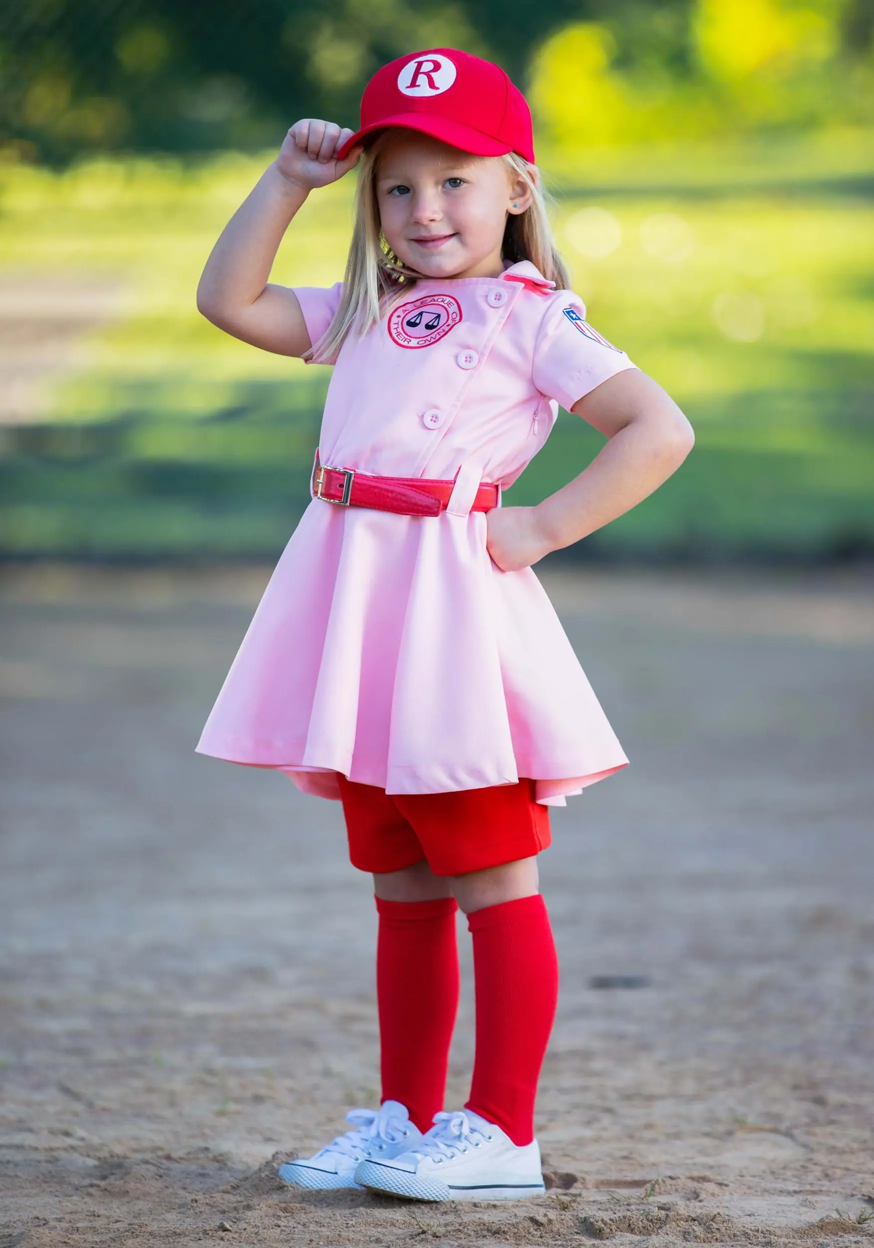 League Of Their Own Toddler Dottie Luxury Costume - Image 3
