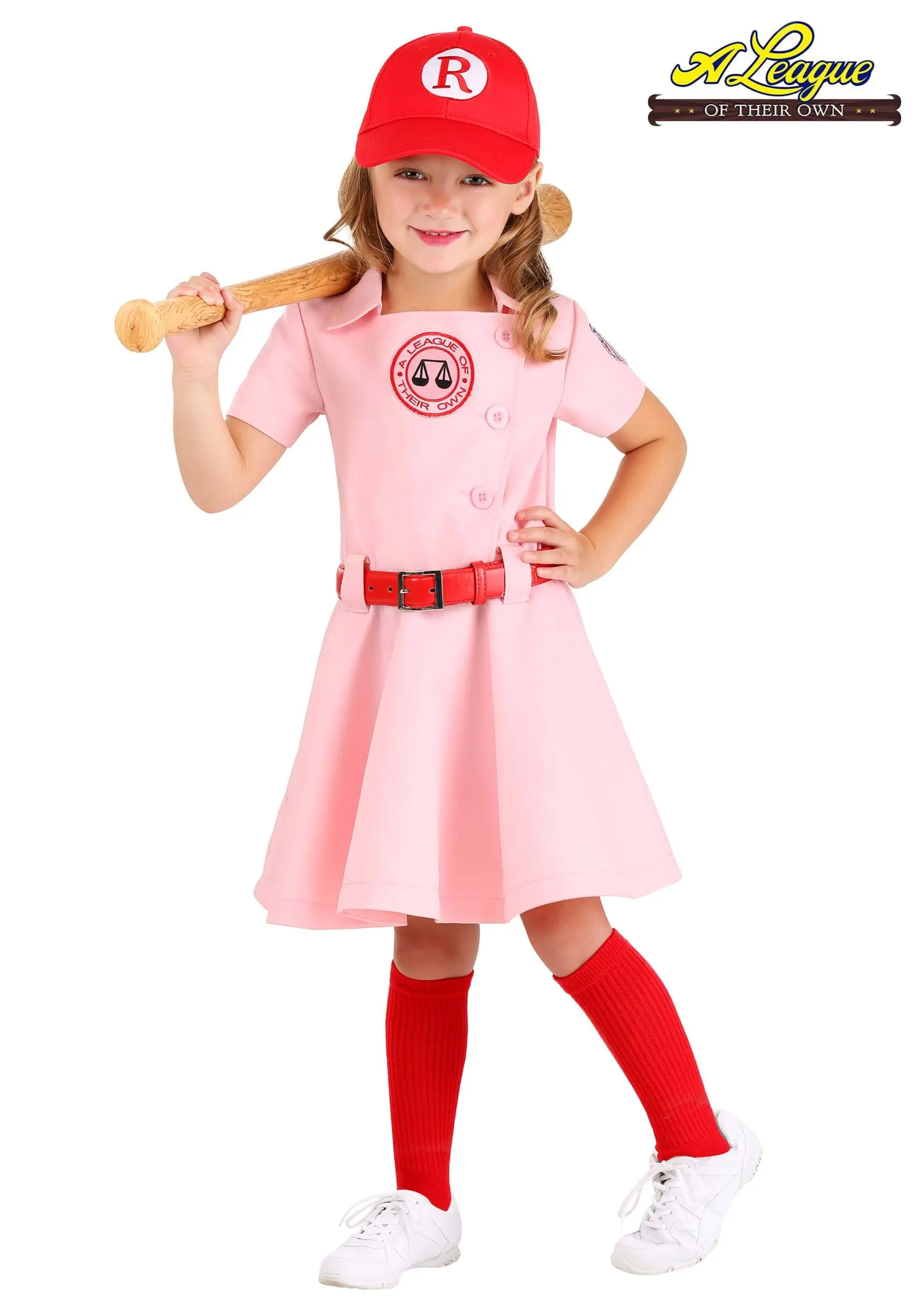 League Of Their Own Toddler Dottie Luxury Costume - Image 6