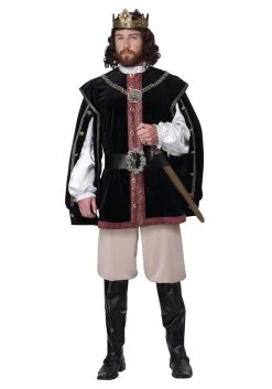 Elizabethan King Costume For Men
