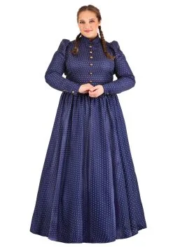 Plus Size Laura Ingalls Wilder Costume For Adults