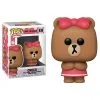 Funko POP! Animation: Line Friends- Choco Vinyl Figure