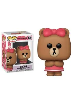 Funko POP! Animation: Line Friends- Choco Vinyl Figure