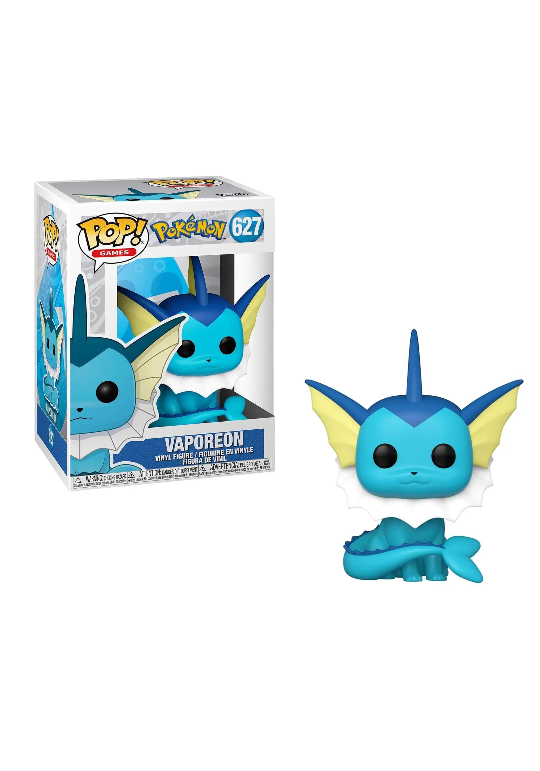 POP! Games: Pokémon- Vaporeon Vinyl Figure