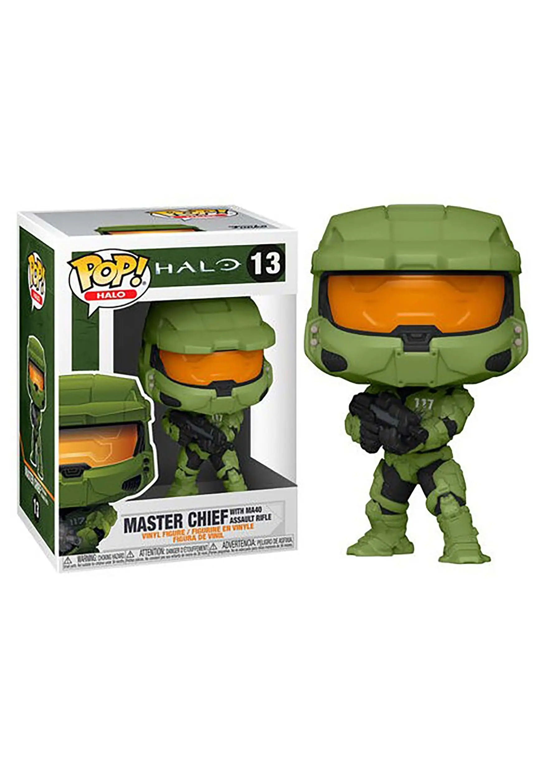 POP! Games: Halo Infinite- Master Chief W/MA40 Assault Rifle Vinyl Figure - Image 2