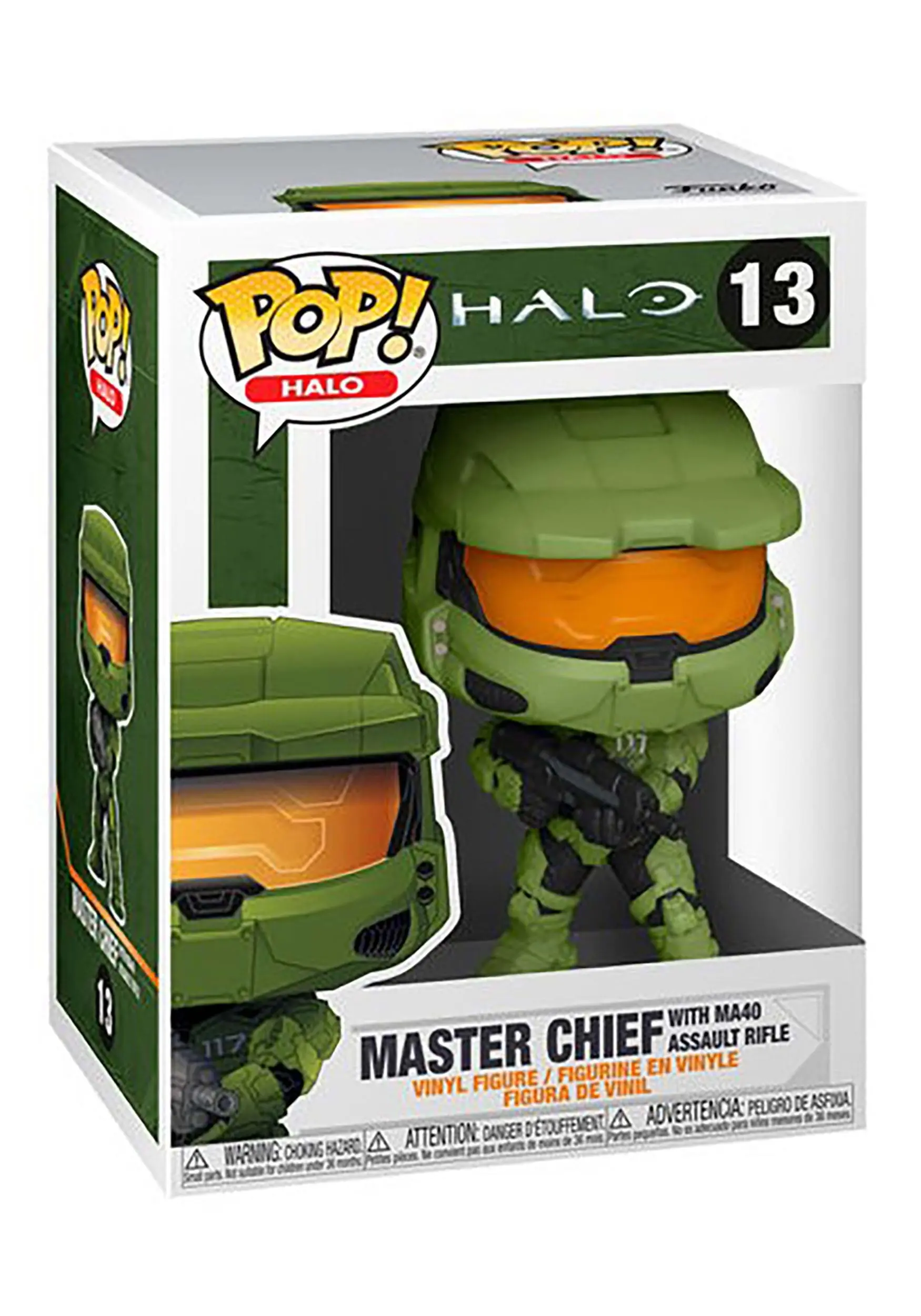 POP! Games: Halo Infinite- Master Chief W/MA40 Assault Rifle Vinyl Figure - Image 3