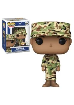 Funko POP! Military: Air Force Female 1 - Camo Vinyl Figure