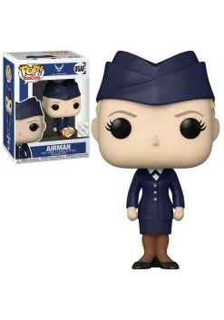 Funko POP! Military: Air Force Female 1 - Dress Blues Vinyl Figure