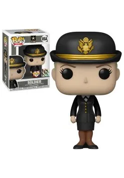 Funko POP Military: Army Female 1 - Service Uniform Vinyl Figure