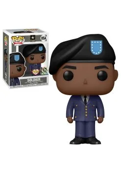 Funko POP! Military: Army Male 1 - Service Uniform Vinyl Figure