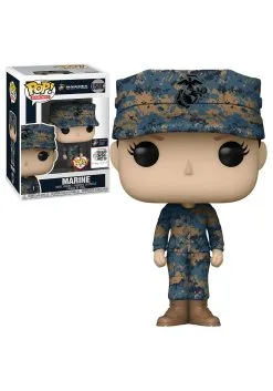 Funko POP Military: Marine Female 1 - Cammies Vinyl Figure