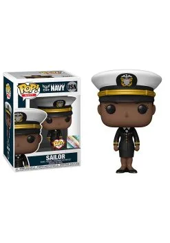 Funko POP Military: Navy - Dress Uniform Female 1 Vinyl Figure