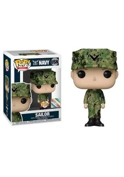 Funko POP Military: Navy - Working Uniform Female 1 Vinyl Figure