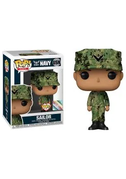 Funko POP Military: Navy - Working Uniform Female 2 Vinyl Figure