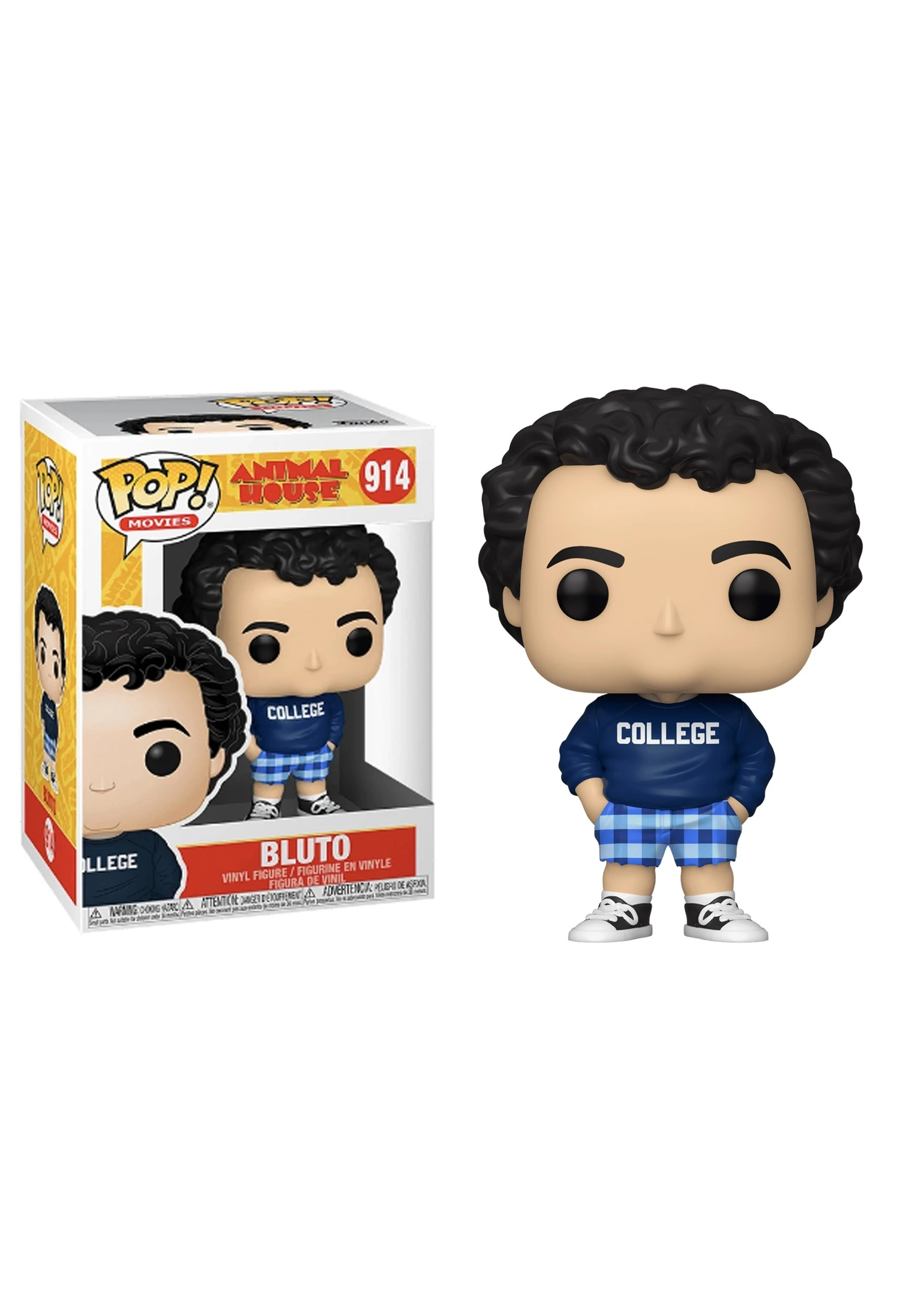 POP! Movies: Animal House- Bluto In College Sweater Vinyl Figure