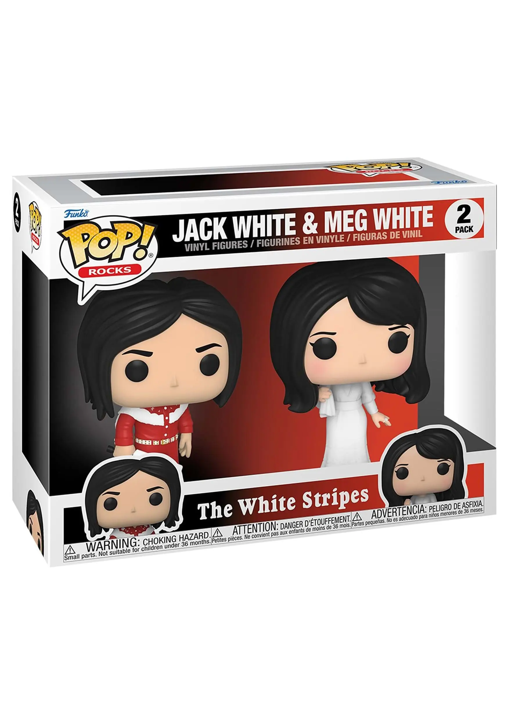 Funko POP! Rocks: The White Stripes 2pk Vinyl Figures - Image 2