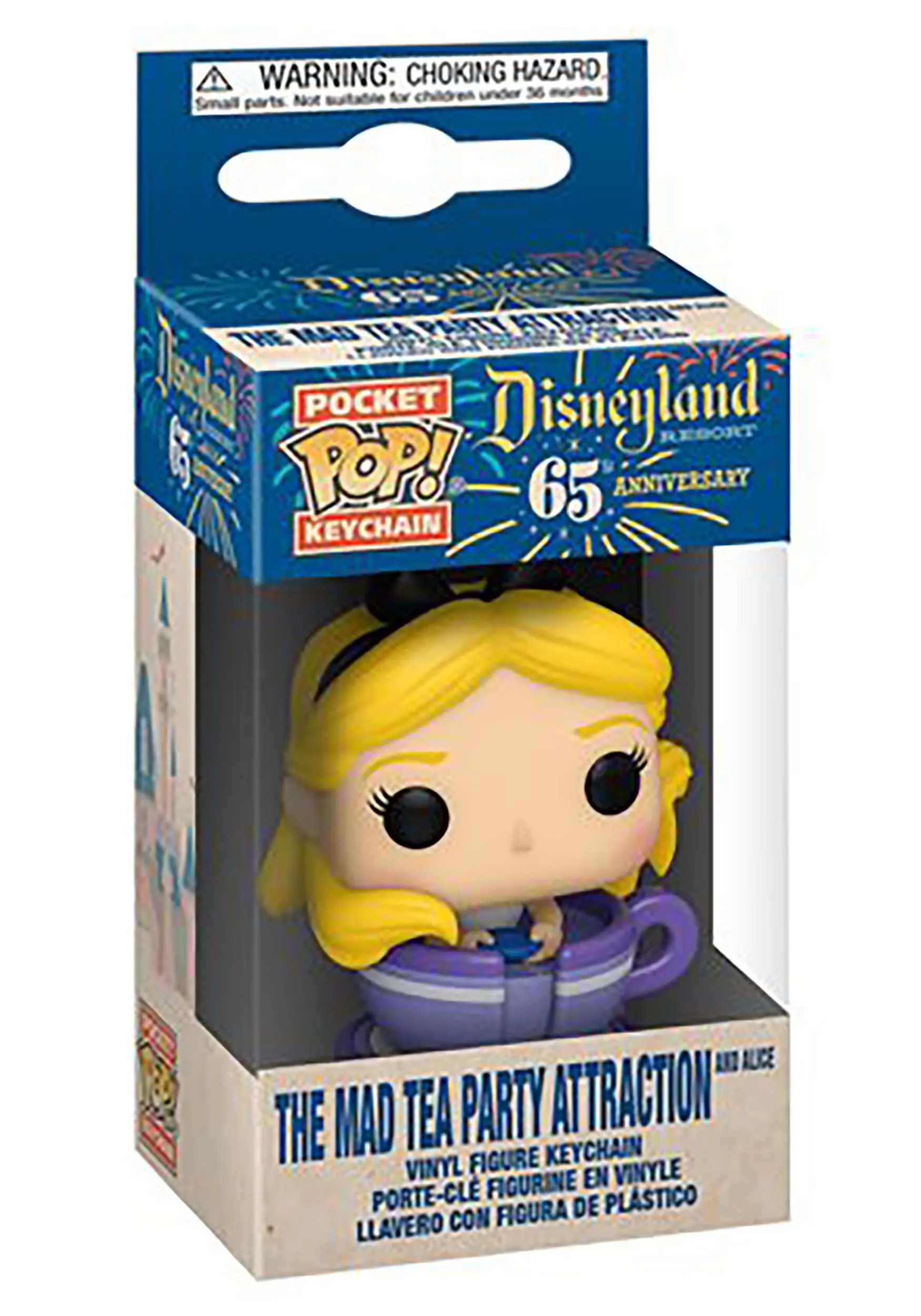 Funko POP! Vinyl Keychain: Disney 65- Alice In Teacup Vinyl Figure - Image 2