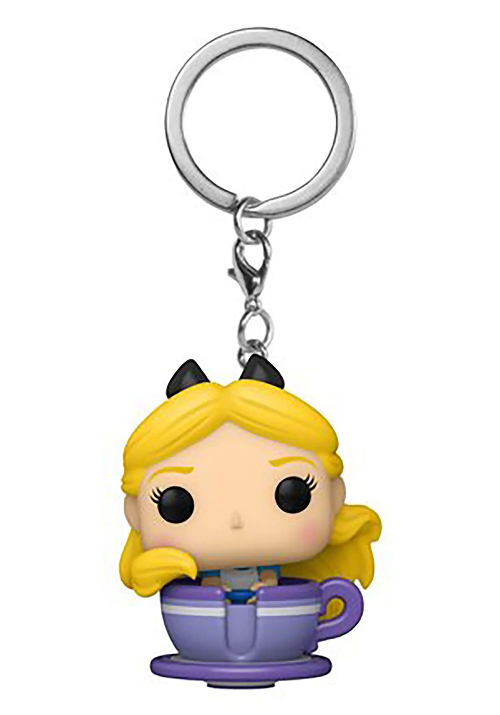 Funko POP! Vinyl Keychain: Disney 65- Alice In Teacup Vinyl Figure