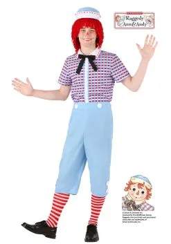 Raggedy Andy Men's Costume
