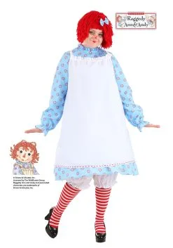 Plus Size Exclusive Raggedy Ann Costume