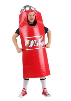 Adult Red Punching Bag Costume