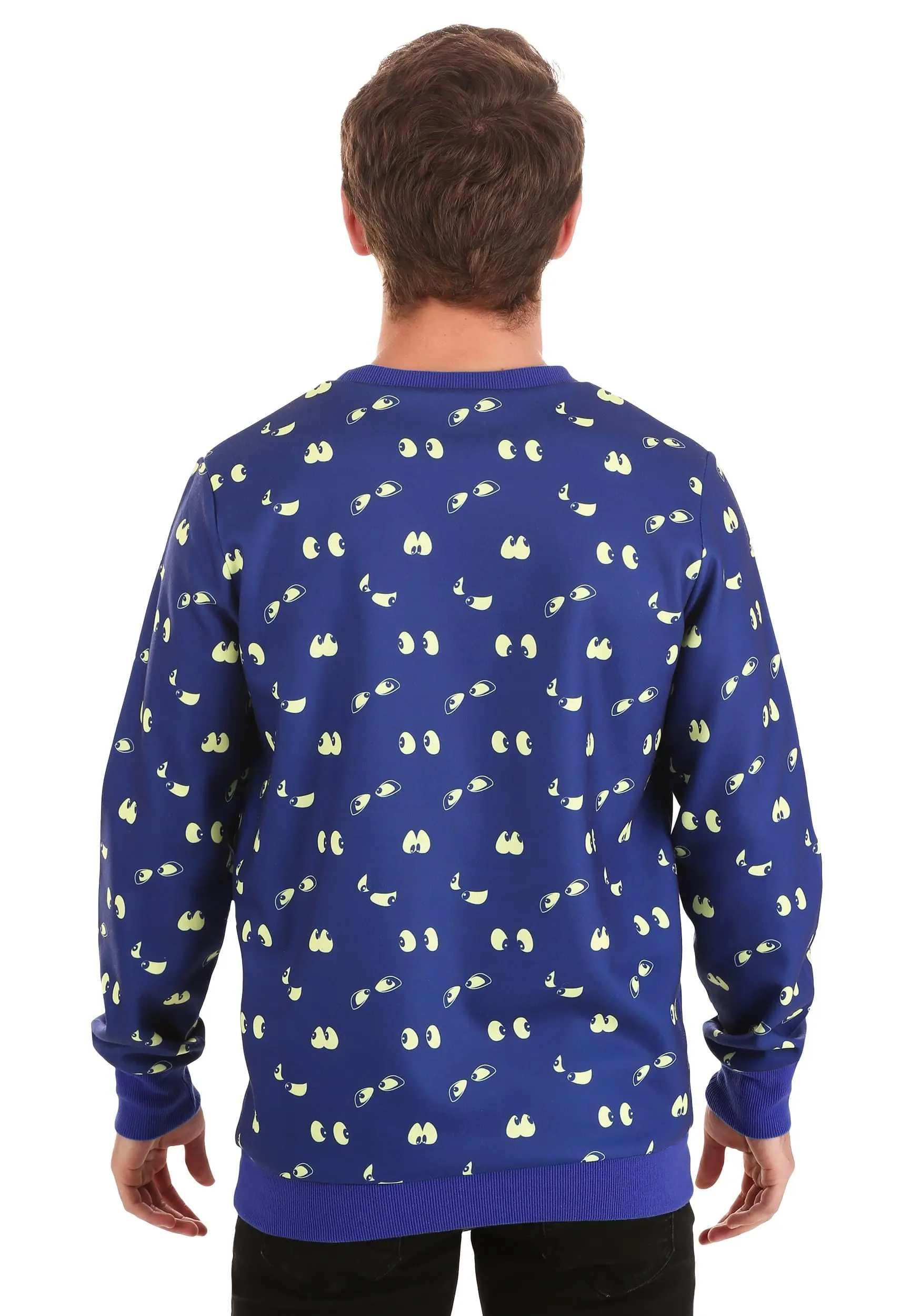 Scooby-Doo Glow-in-the-Dark Ugly Halloween Sweatshirt For Adults - Image 5