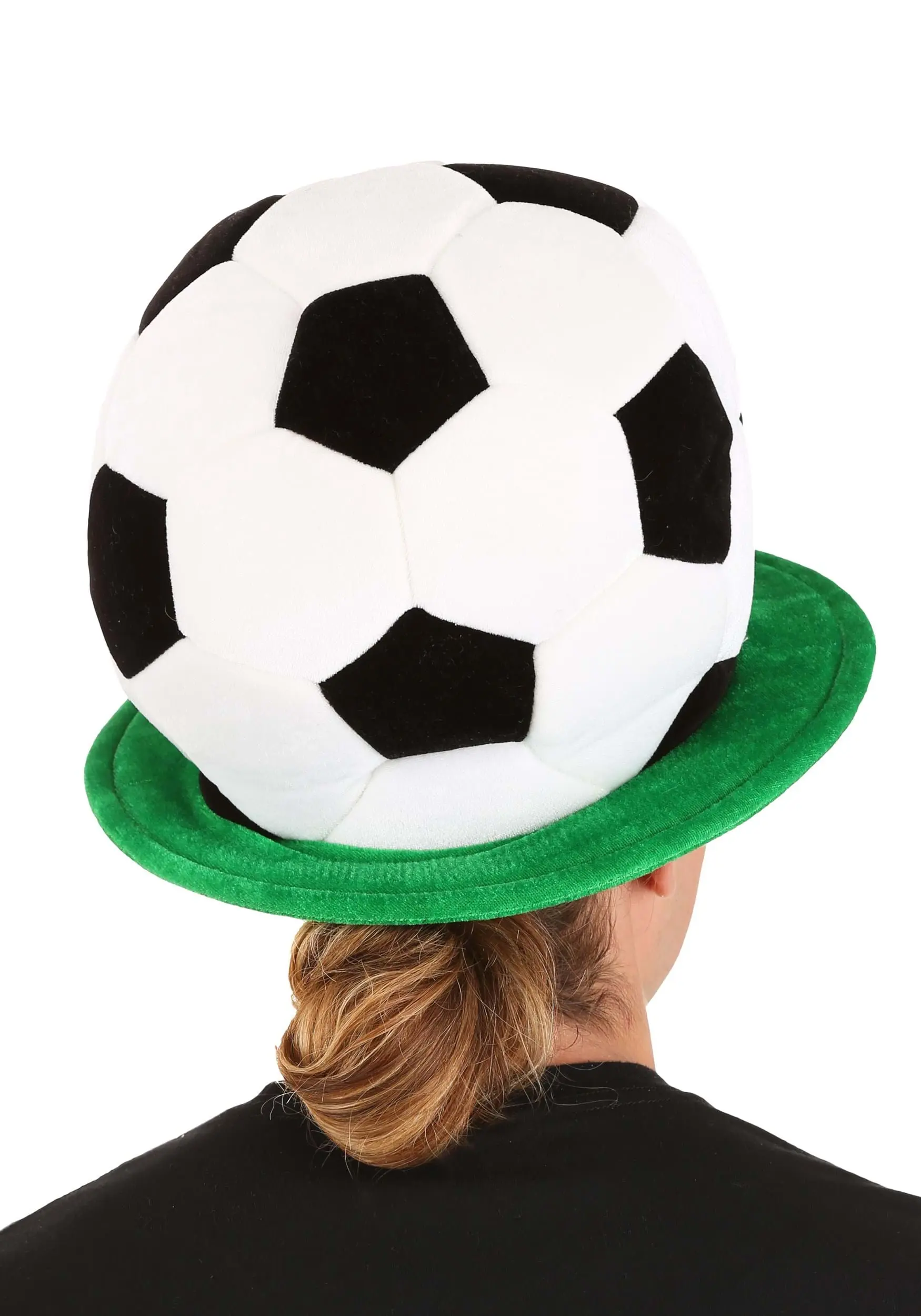Plush Soccer Ball Costume Hat - Image 3