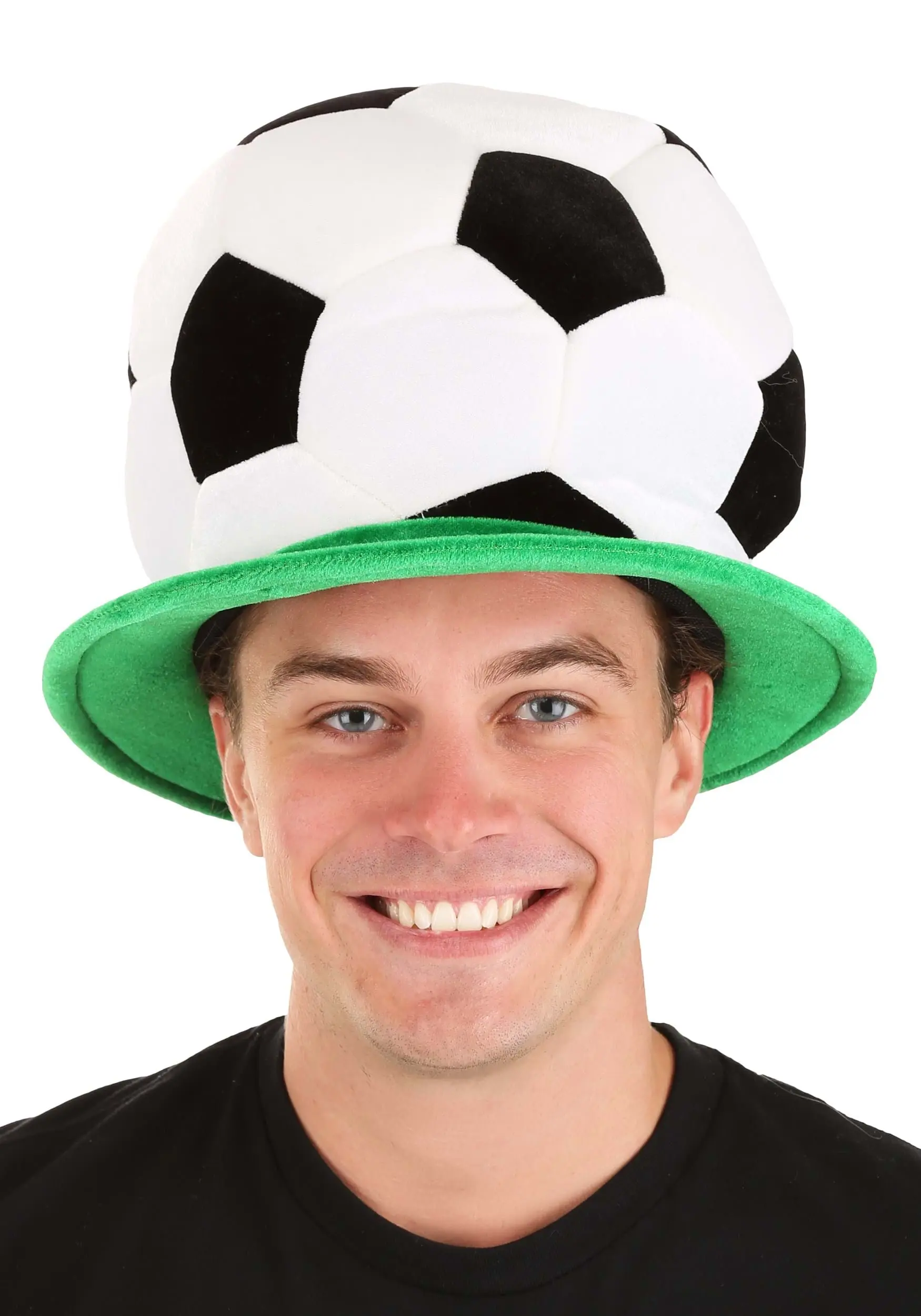 Plush Soccer Ball Costume Hat