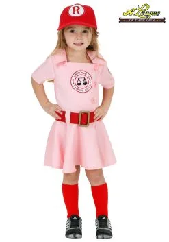 A League Of Their Own Dottie Costume For Toddlers