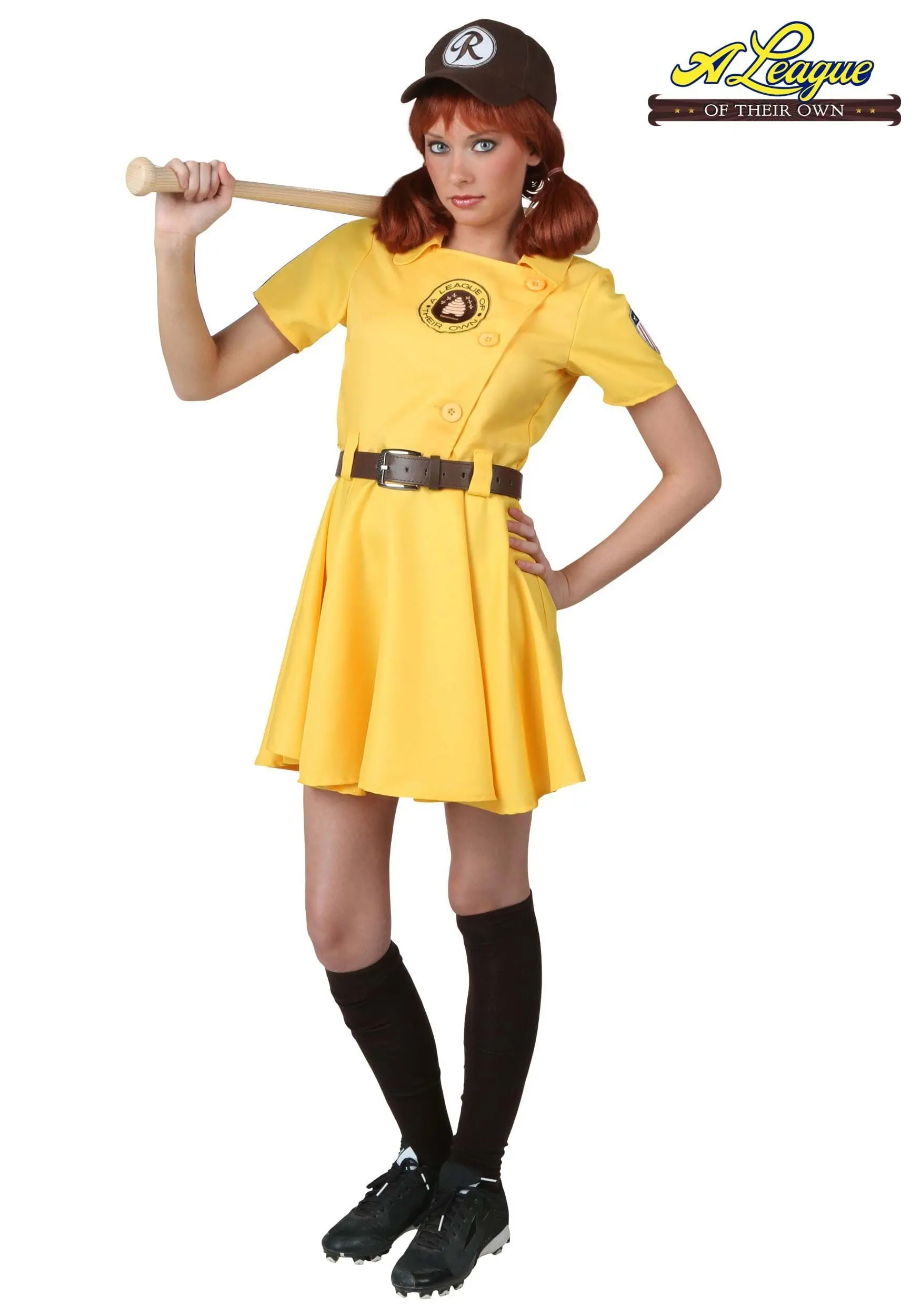 Womens A League Of Their Own Kit Costume, Exclusive, A League Of Their Own, Baseball, Kit, Halloween