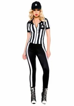 Half Time Referee Costume For Women