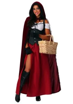Ravishing Red Riding Hood Costume For Women