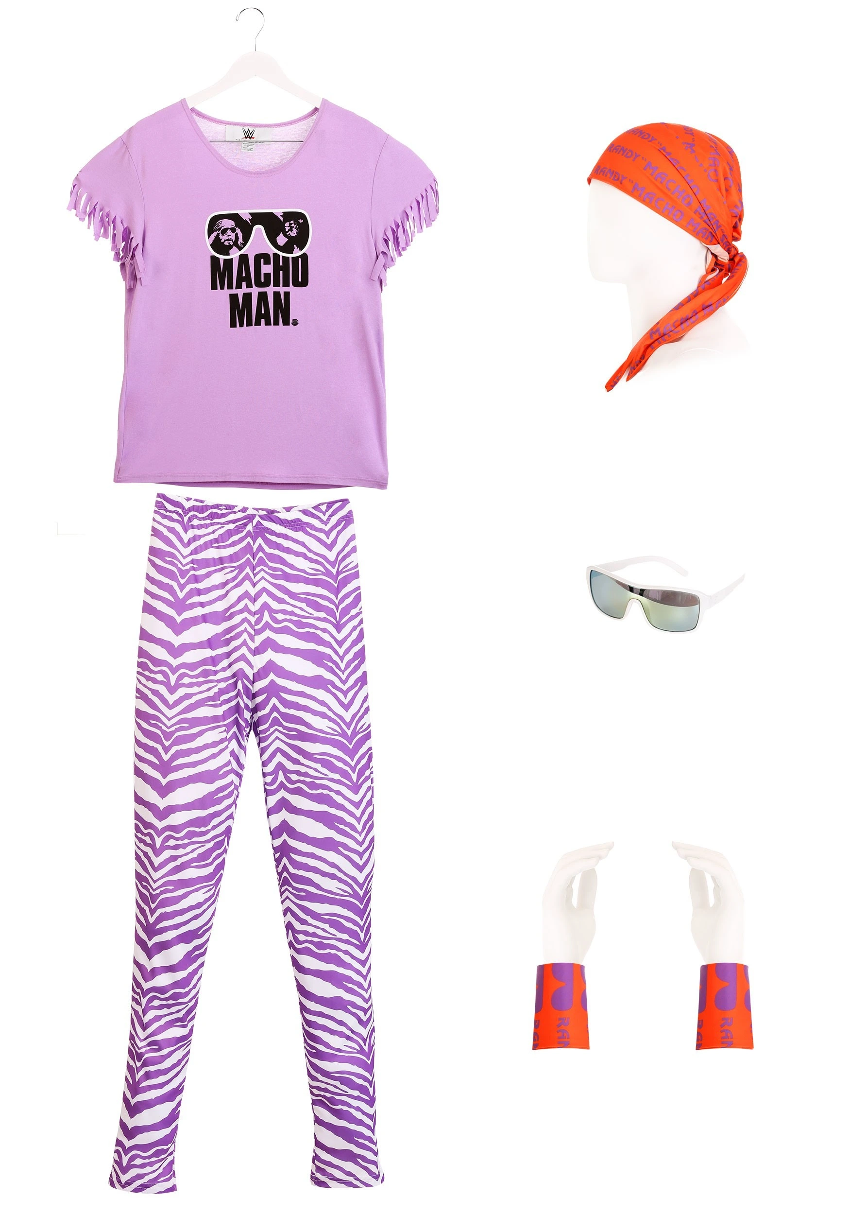 WWE Adult's Macho Man Madness Costume - Image 4